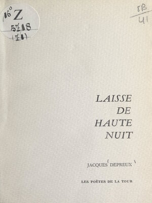 cover image of Laisse de haute nuit